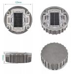 Heavy Duty Waterproof Solar Road Reflectors / Solar Powered Road Studs with LED