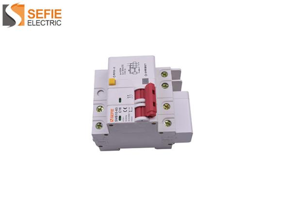 Buy cheap 63A 4 Pole RCBO Circuit Breaker / B Curve Circuit Breaker 380 Volt from wholesalers