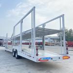 6-8 Car Capacity Car Transporter Trailer with Air Suspension System and Fuwa/BPW