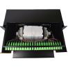 Buy cheap ODF 144 Core Black Optical Fiber Distribution Frame from wholesalers