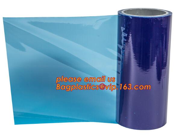 Black and white stainless steel protective film,construction window glass