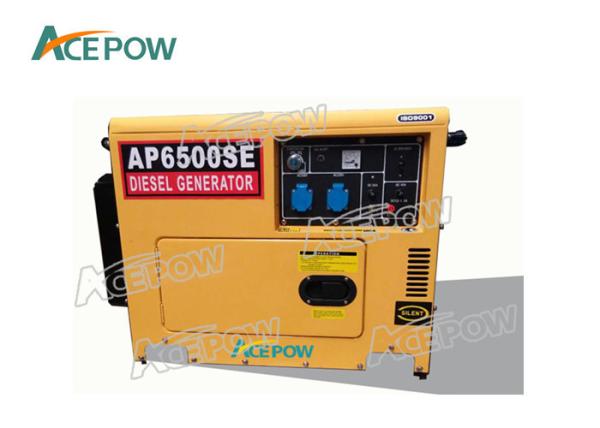 Buy cheap Portable 5KVA 5000 Watts Air Cooled Diesel Generator from wholesalers