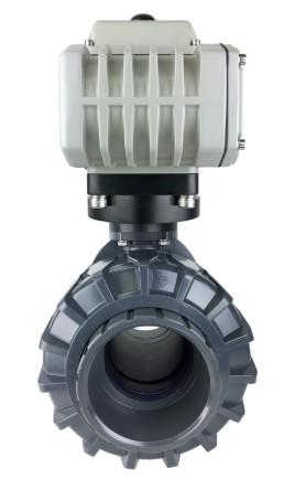Buy cheap DCL CSA Modulating Electric 200Nm PVC Control Valve from wholesalers