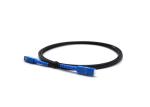 1 2 4 Core G657A1 FTTH GJXH Fiber Optic Drop Cable SM MM Indoor FRP Messenger