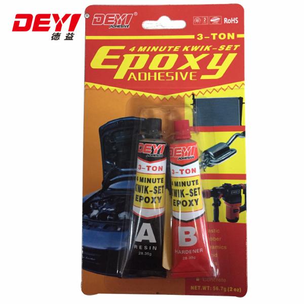 Buy cheap 5 Minutes Epoxy Adhesive for Clear/Light Yellow Bonding of White and Black Materials from wholesalers
