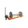Buy cheap Hydraulic Empty Warp Beam Trolley Truck High Capacity Carrying 2500KG from wholesalers
