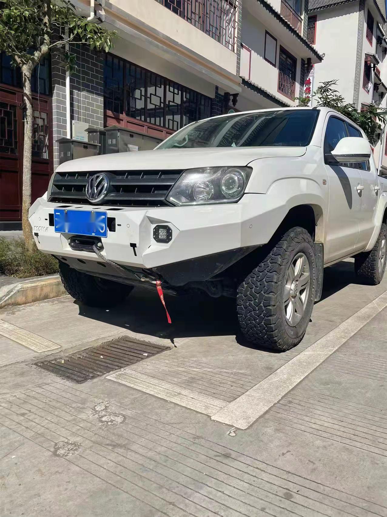 Protect Your Volkswagen Amarok with Our High- Winch Bull Bar Front Bumper Rear Bumper