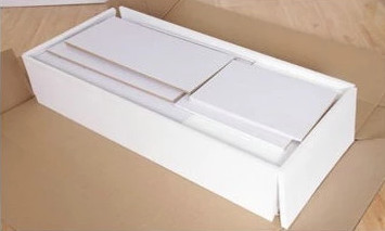 Modern design Living Room MDF Wood portable book shelf furniture