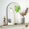 Buy cheap Customized Aluminum Alloy Bathroom Decorative Wall Hanging Mirror in Large Round Shape from wholesalers