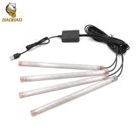 Buy cheap 12 LED RGB Colorful Car Interior Bike Decoration Light Strip APP Remote product