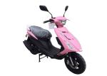 4 Stroke Gas Motor Scooter , Moped Motor Scooter Iron Muffler Hydraulic Shock
