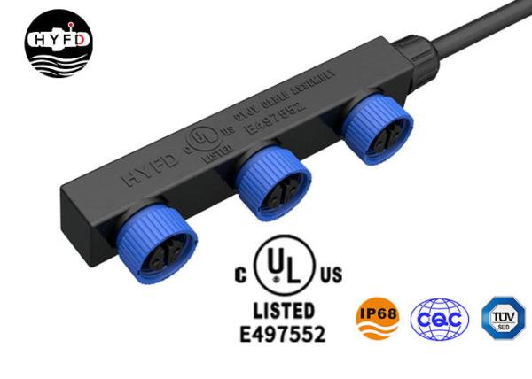Quality HYFD Standard F Shape 10A 250V M15 Connector for sale