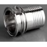 Buy cheap Food Grade 50mm 316L Stainless Steel Hose Couplings 2 Inch Tri Clamp Ferrule from wholesalers