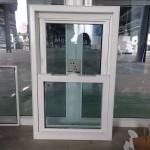 Customized UPVC Double Hung Vinyl Windows Low Maintenance