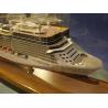 Buy cheap Professional Wooden Model Boats Celebrity Infinity Cruise Ship Shaped , Solid Wood Paint from wholesalers