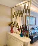 Low Maintenance Metal Room Divider For Indoor Decoration Screen Partitions