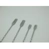 Buy cheap Stainless steel double stir bar Milk tea coffee spoon scoop cocktail bar section rod long handle more key from wholesalers