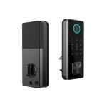 Full Automatic Office Tuya Deadbolt Lock Fingerprint Password IC Card Key Unlock