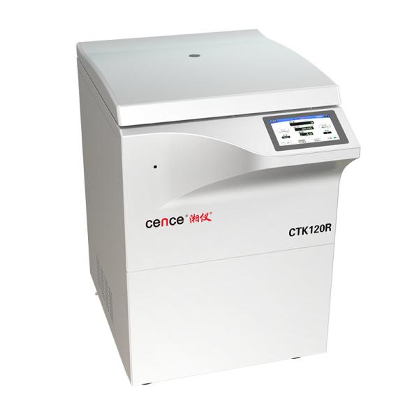 Buy cheap Low Speed Automatic Uncovering Refrigerated Centrifuge Machine CTK120R 4000rpm from wholesalers