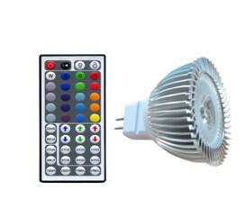 Buy cheap MR16 RGB color high lumen led spotlight from wholesalers
