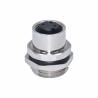 Buy cheap Rigoal AWG26 M12 Female Connector CuZn M12 D Coded Connector from wholesalers