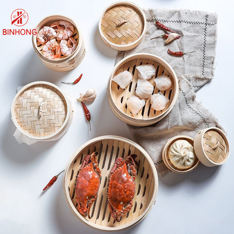 Sustainable 8 Inch Dumpling Steamer Basket For Cooking