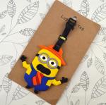 Fashionable Custom Soft PVC Silicone Rubber Label and Luggage Tag