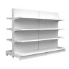 Buy cheap Grocery Store Display Racks / Metal Gondola Shelving For Supermarket Retail Store from wholesalers