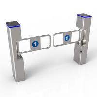 Buy cheap SUS304 Swing Barrier Turnstile Supermarket Entry Gates 0.2s product
