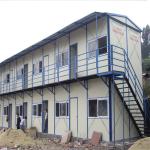 light steel structure modular prefabricated homes for worker houses