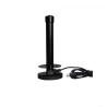 Buy cheap Wideskall universal black indoor ABS tv antenna for hdtv ready vhf uhf dual loop coaxial from wholesalers