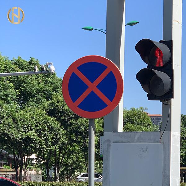 Buy cheap Custom Road Sign Pole Galvanized And Powder Coating Surface Treatment from wholesalers