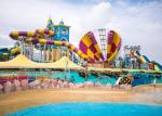 Super Boomerang Water Slide Playground For Amusement Park 1 Year Wanrranty