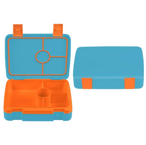 Buy cheap Eco Friendly PP 4-Compartment Bento Box Container BPA Free Leak Proof Bento Lunch Box With Spoon from wholesalers