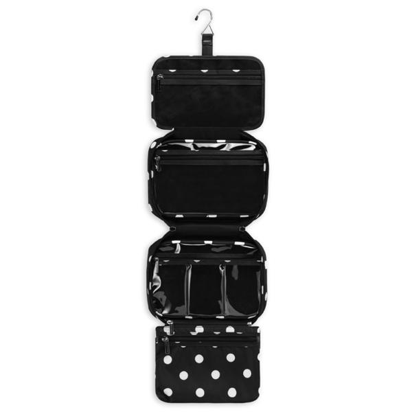 Buy cheap Wave Point Print Polyester Travel Toiletry Bag from wholesalers