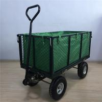Buy cheap XXL Heavy Duty Garden Mesh Cart Wheelbarrow Mesh Garden Trolley Cart Utility product