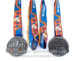 Buy cheap Metal sports medal with ribbon lace, personalized metal ribbon medals and from wholesalers