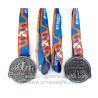 Buy cheap Metal sports medal with ribbon lace, personalized metal ribbon medals and medallions from wholesalers