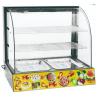 Buy cheap 220V 50Hz Hot Food Display Case 0.48m2 for Kitchen Catering from wholesalers