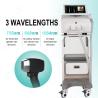 Buy cheap TEC Cooling Diode Hair Removal Laser Machine 3 Wavelengths Hair Removing Laser Machine 808nm from wholesalers