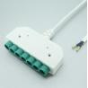 Buy cheap Nylon66 24V 10A IP54 LED Connector Distributor 6 Way from wholesalers