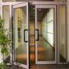 Buy cheap Hollow Double Glass Aluminum Hinged Door Wind Resistance Sun Room from wholesalers
