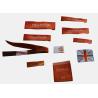 Buy cheap 30-100D polyeter yarn high desinty good quality woven clothing lables from wholesalers