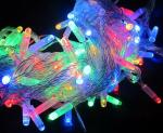 Hot sale 110v 120v 100led RGB twinkle Christmas string lights 10m flashing with