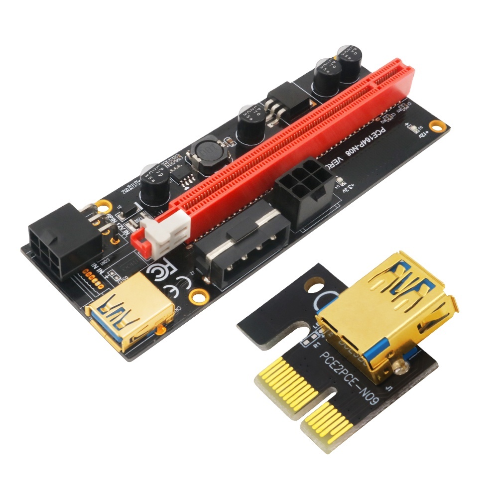 Buy cheap PCI-E Riser Extender Card 1X 4X 8X 16X Interface 45x130mm from wholesalers