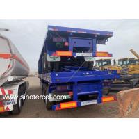 Buy cheap Q235 Steel Semi Flatbed Semi Trailer Manufacturers 30T-60T product