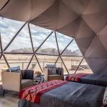 Hotel Decoration Inflatable Geodesic Dome Tent Luxury Waterproof
