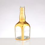 Body Material Super Flint Glass 500ml Luxury Long Neck Tequila Glass Bottle for