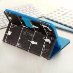 Ultra Slim Cat Cartoon PU Leather Magnetic Light Weight Cover Tablet Case For