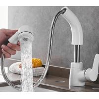 Buy cheap CE Pull Out Kitchen All Copper Washroom Basin Faucet product